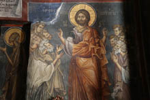 Иисус Христос, фреска, Ватопед